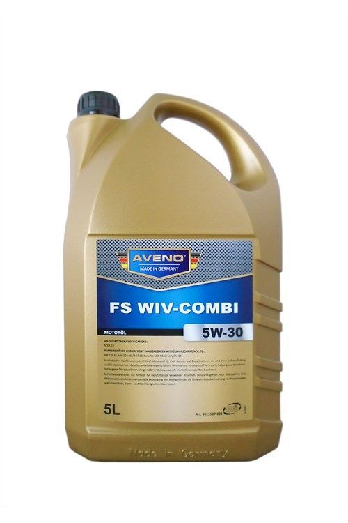 Aveno FS WIV-Combi 5W-30 API SN, ACEA C3 синтетическое 1 л 0002-000035-001